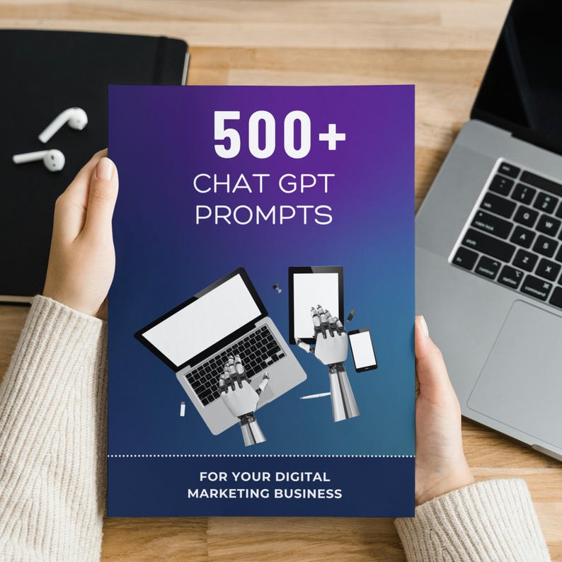 Ultimate AI Course/ Prompt Generator(canva Template) PLR Rights