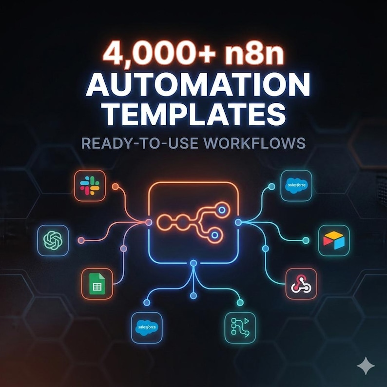 4300+ N8N Automation Workflows, Plug-and-Play Templates N8N automation, Workflow for Business, Freelancer, and Agency Owners