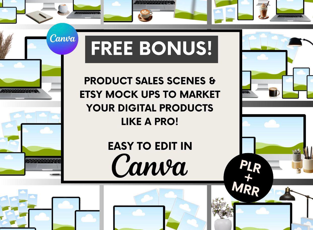 DFY Health & Fitness Bundle: PLR Ebooks, Planners, Guides (Ready to Resell)